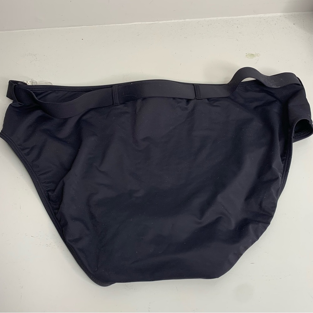 Good American Showoff Bikini Bottom Black NWT - Picture 3 of 4